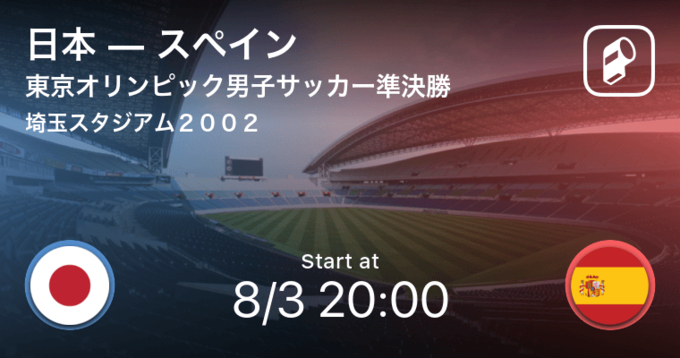 東京オリンピック男子サッカー準々決勝 まもなく開始 日本vsニュージーランド 21年7月31日 エキサイトニュース