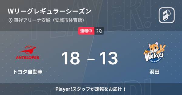 速報中 1q終了しトヨタ自動車が羽田に5点リード 21年11月6日 エキサイトニュース