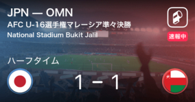 勝てばw杯出場権獲得 Afc U 16選手権 日本vsオマーン 18年9月30日 エキサイトニュース