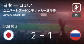 ユニバーシアード男子サッカー第2節 日本がロシアから逃げ切る 19年7月8日 エキサイトニュース