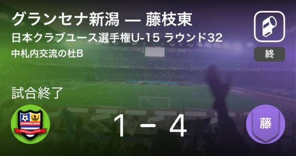 日本クラブユースサッカー選手権大会u 15ラウンド32 藤枝東がグランセナ新潟を突き放しての勝利 19年8月19日 エキサイトニュース