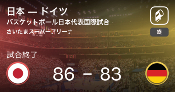 【日本が格上ドイツに逆転勝利！】バスケットボール男子日本代表国際試合8/24