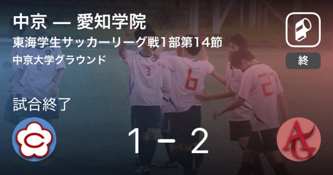 愛知学生サッカー選手権大会準決勝 中京が愛知学院を突き放しての勝利 21年3月25日 エキサイトニュース