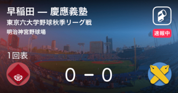 【東京六大学野球】秋の早慶戦！試合開始