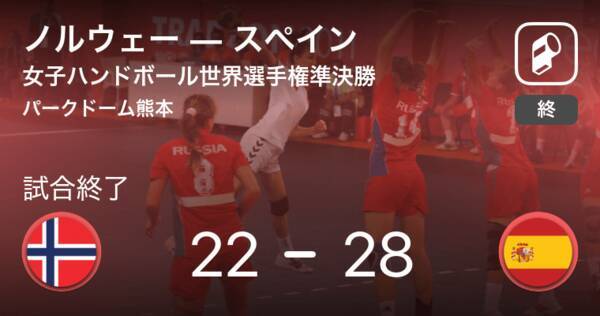 女子ハンドボール世界選手権ファイナルラウンド準決勝 スペインがノルウェーを破る 19年12月13日 エキサイトニュース