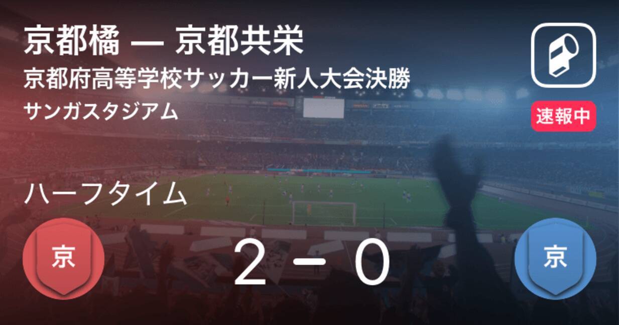 速報中 京都橘vs京都共栄は 京都橘が2点リードで前半を折り返す 年2月23日 エキサイトニュース