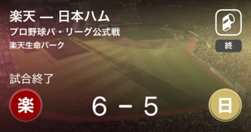【楽天vs日本ハム】大田のホームランなどで、ハムが初回3点先制！