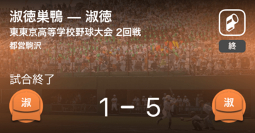 【全国高校野球選手権東東京大会2回戦】淑徳が淑徳巣鴨に勝利