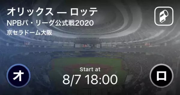 【NPBパ・リーグ公式戦ペナントレース】まもなく開始！オリックスvsロッテ