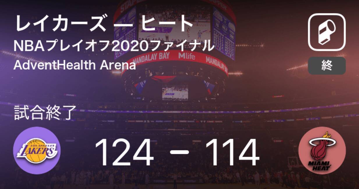 Nbaファイナル第2戦 レイカーズがヒートを破る 年10月3日 エキサイトニュース