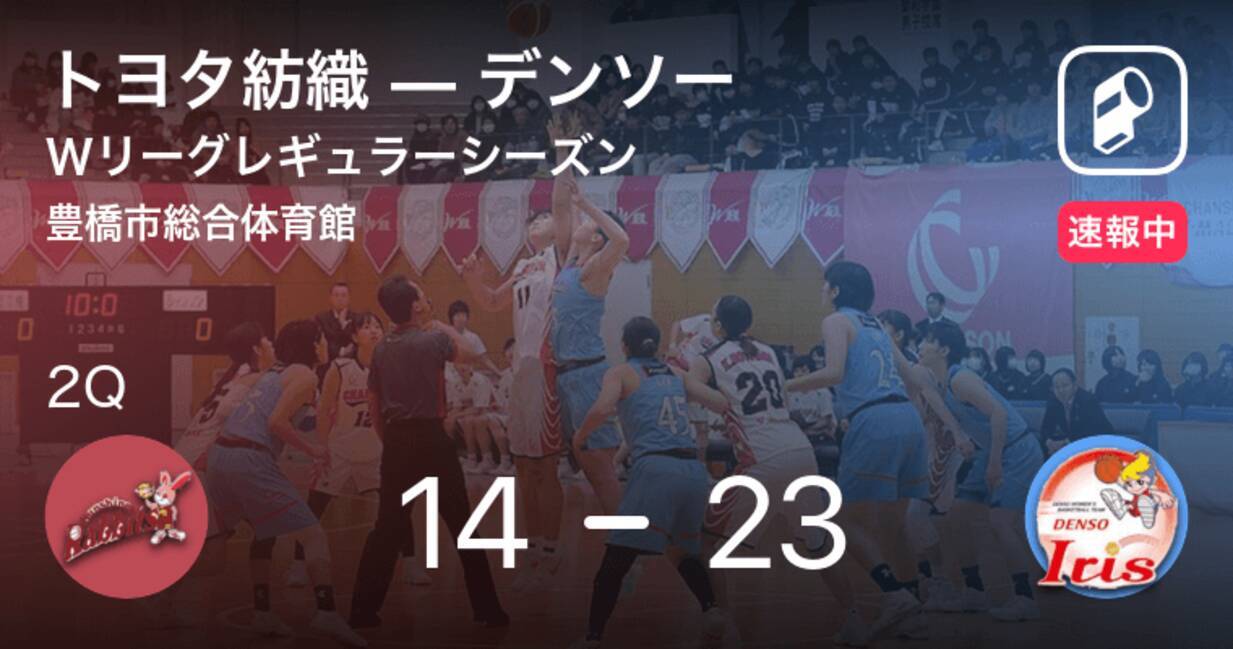 速報中 1q終了しデンソーがトヨタ紡織に9点リード 年10月31日 エキサイトニュース