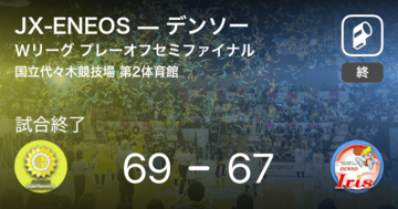 【Wリーグプレーオフ】JX-ENEOSがデンソーから勝利をもぎ取る