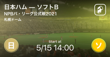 【NPBパ・リーグ公式戦ペナントレース】まもなく開始！日本ハムvsソフトB