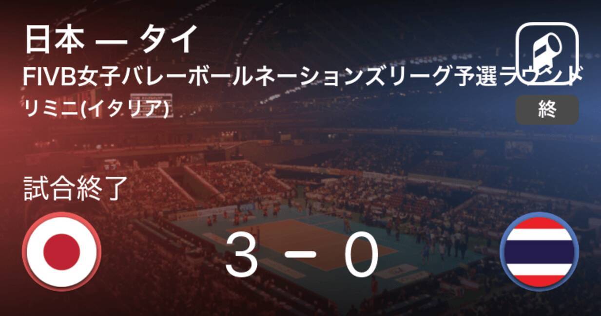 Fivb女子バレーボールネーションズリーグ予選ラウンド 日本がタイにストレート勝ち 21年5月25日 エキサイトニュース