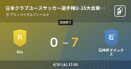 【日本クラブユースサッカー選手権U-15大会東京都第7代表2回戦】石神井マメックスがRioを突き放しての勝利
