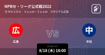 【NPBセ・リーグ公式戦ペナントレース】まもなく開始！広島vs中日