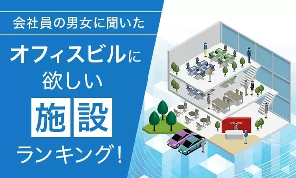 こんなところで働きたい！ みんなの願望が垣間見える「オフィスビルに欲しい施設ランキング」は考えるだけで楽しい