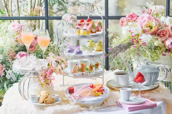 【2026春】いちごとお花でいっぱい♡春水堂やホテルニューオータニなどビジュがよすぎるアフタヌーンティー情報5選