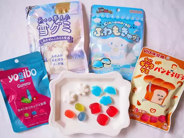 パンどろぼうにシナモロール、ヨギボーまで…!! セブンの新作グミはパケ買い必至なラインナップだよ！【#グミ偏愛レポ】