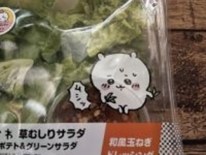 ちいかわファンがついにちいかわがむしった草を食べられるチャンス