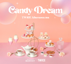 TWICEのアフタヌーンティーがカワイすぎる〜ッ！ ペンラをモチーフにしたピンクなスイーツ＆セイボリーがずらり
