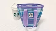 出会えたら運命!? スタバの新作グッズ「メッシュバッグ」はコンパクトなのに収納力もバッチリ！涼しげなデザインでこの夏の相棒に決定です