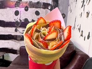 夜23時までクレープが食べられるなんて甘い誘惑すぎるんじゃ…♡大阪・本町「HACCHA BOOTH（ハッチャブース）」って知ってる？