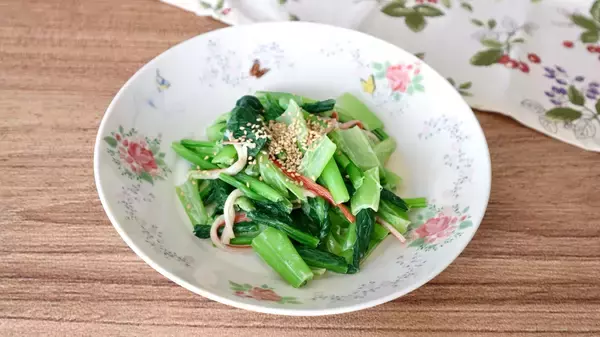 【簡単レシピ】いちど食べたら止まらない！ 全農広報部が中毒性の強い副菜として紹介した「小松菜のわさびマヨ和え」を作ってみた