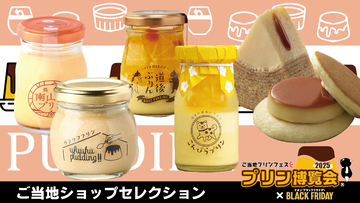 イオンレイクタウンmoriのブラックフライデーとコラボしたのは…プリン!?日本各地のプリンを一堂に集めた「プリン博覧会2025」開催！