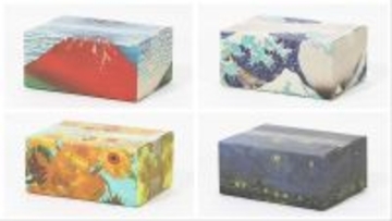 隠す収納にはおしゃれなダンボールを！北斎やゴッホの名画が印刷された「絵画ダンボール」が梱包だけじゃなくて収納やインテリアとしても優秀です♡