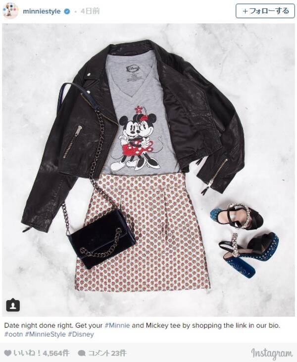 大人になってもミニーちゃんが好き 海外おしゃれインスタグラマーが着こなす ミニーファッション を盗んじゃおう 16年9月28日 エキサイトニュース