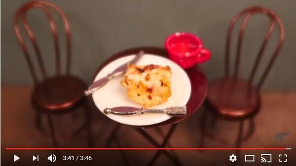 超ミニチュアキッチンで本物のミニラザニアを作る動画がステキ まるで アリエッティ の世界 16年10月10日 エキサイトニュース
