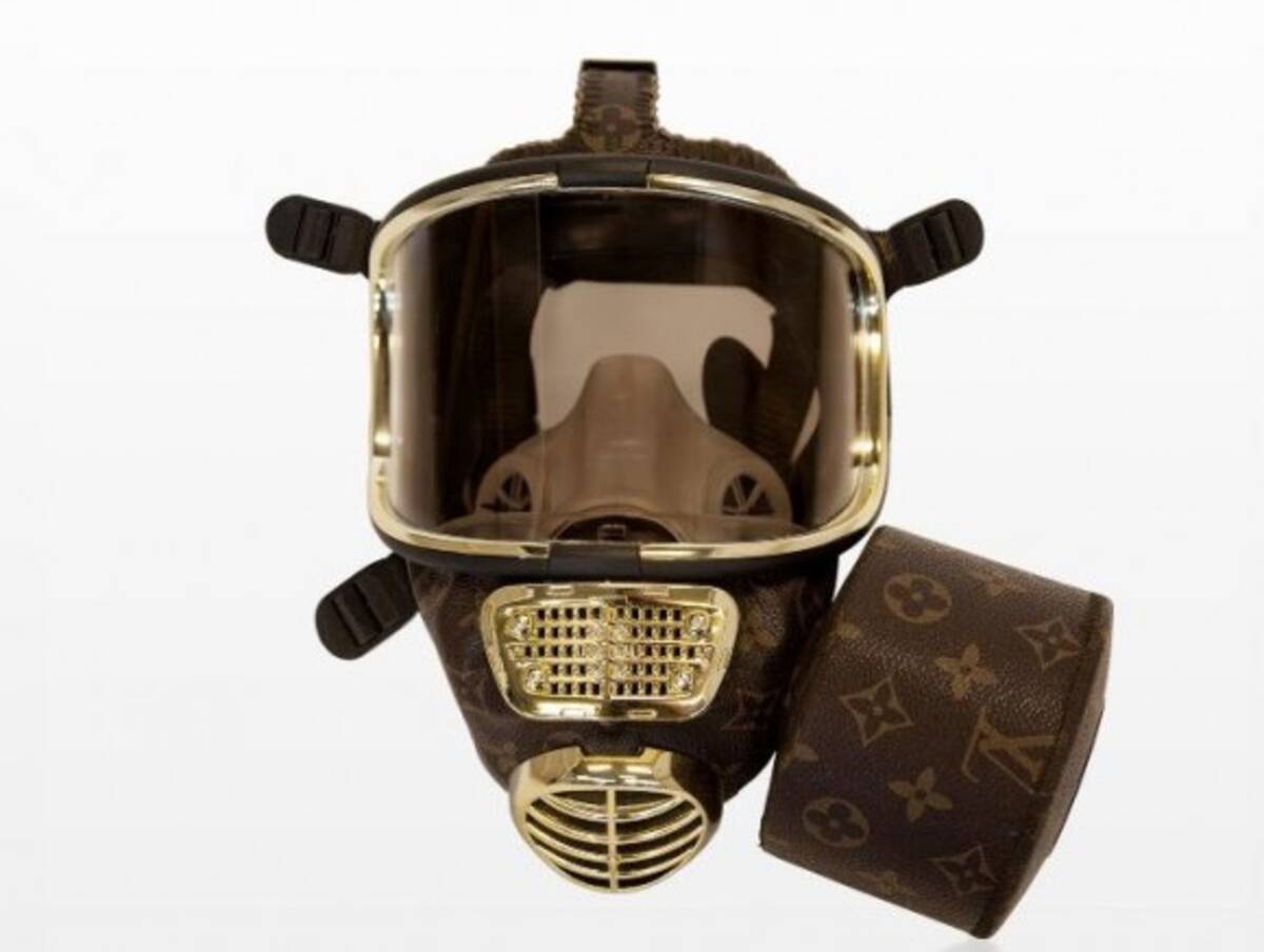 非常時にもおしゃれしたいあなたへ ルイ ヴィトン風ガスマスク 11年11月22日 エキサイトニュース