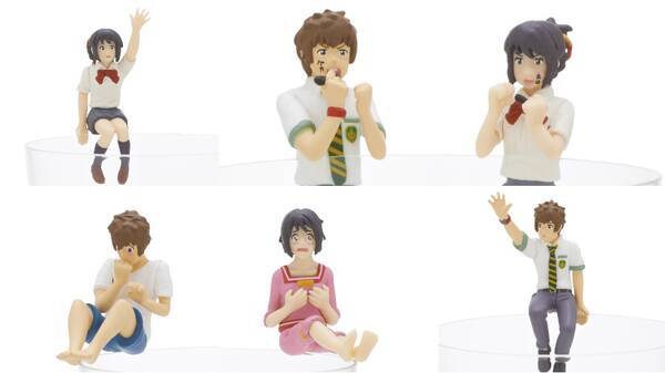 君の名は コップのフチでも 俺たち 私たち 入れ替わってるー 瀧くんと三葉ちゃんのフィギュアが登場したよ 17年8月8日 エキサイトニュース