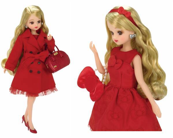 大人リカちゃん ハローキティのコラボドールがめちゃんこカワイイ キティちゃんのリボンをモチーフにした華やかなドレスや小物にうっとり 18年8月30日 エキサイトニュース