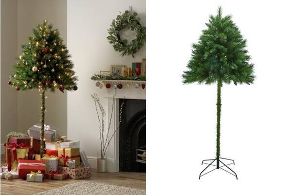 アリかも 海外に登場した ハーフクリスマスツリー が地味に良さげ 葉っぱ部分が ハーフサイズ なんです 18年12月17日 エキサイトニュース