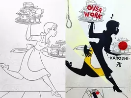 ダーク なディズニープリンセス 憂いを帯びた表情 ほの暗い世界観に魅せられる 15年6月17日 エキサイトニュース 2 2