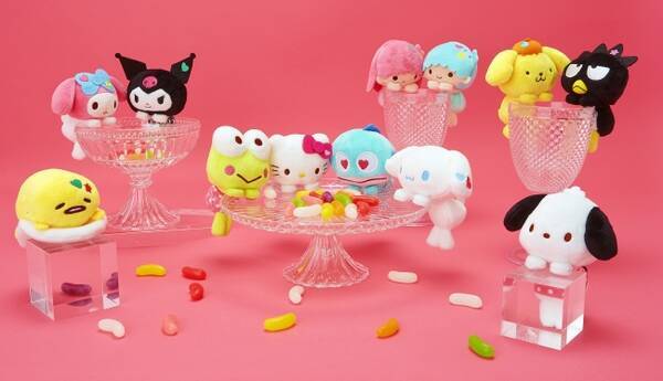 コップのフチにちょこんと乗る サンリオキャラクターのぬいぐるみ ぴょこのる がパワーアップしてかえってきたよっ 19年2月6日 エキサイトニュース
