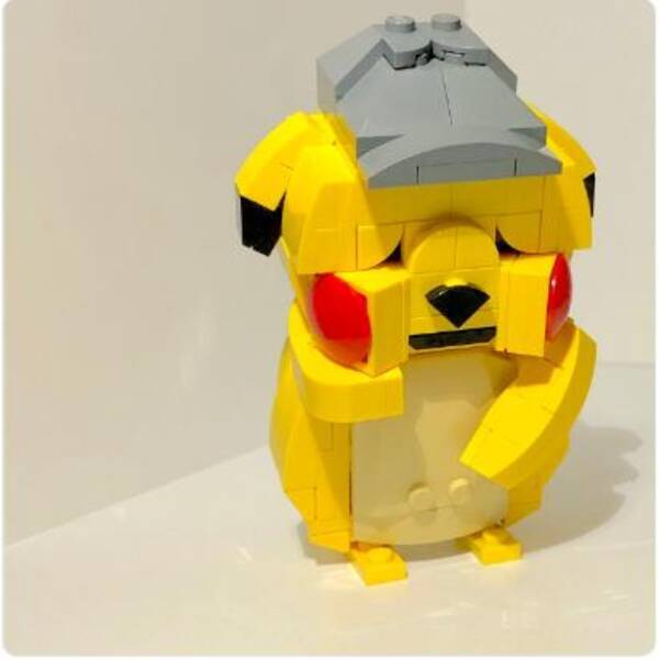 大人気の しわしわピカチュウ をlegoで作った猛者がいた 完成度高ぇな おい 完全に一致 とネットで超話題です 19年3月8日 エキサイトニュース