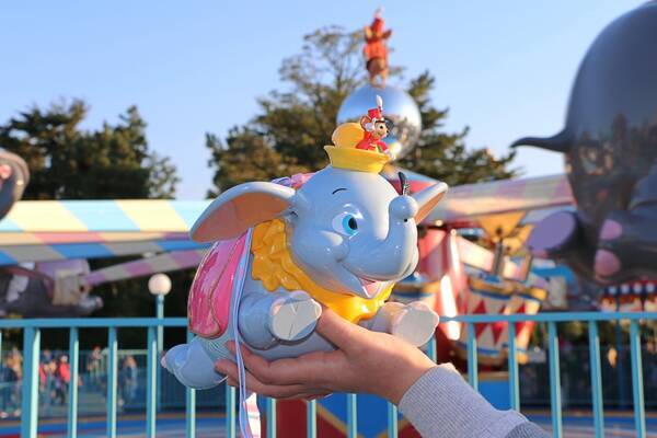 ダンボのポップコーンバケットはこんなにかわいいんです ランド限定で2箇所のお店でゲットできるよ 19年4月13日 エキサイトニュース