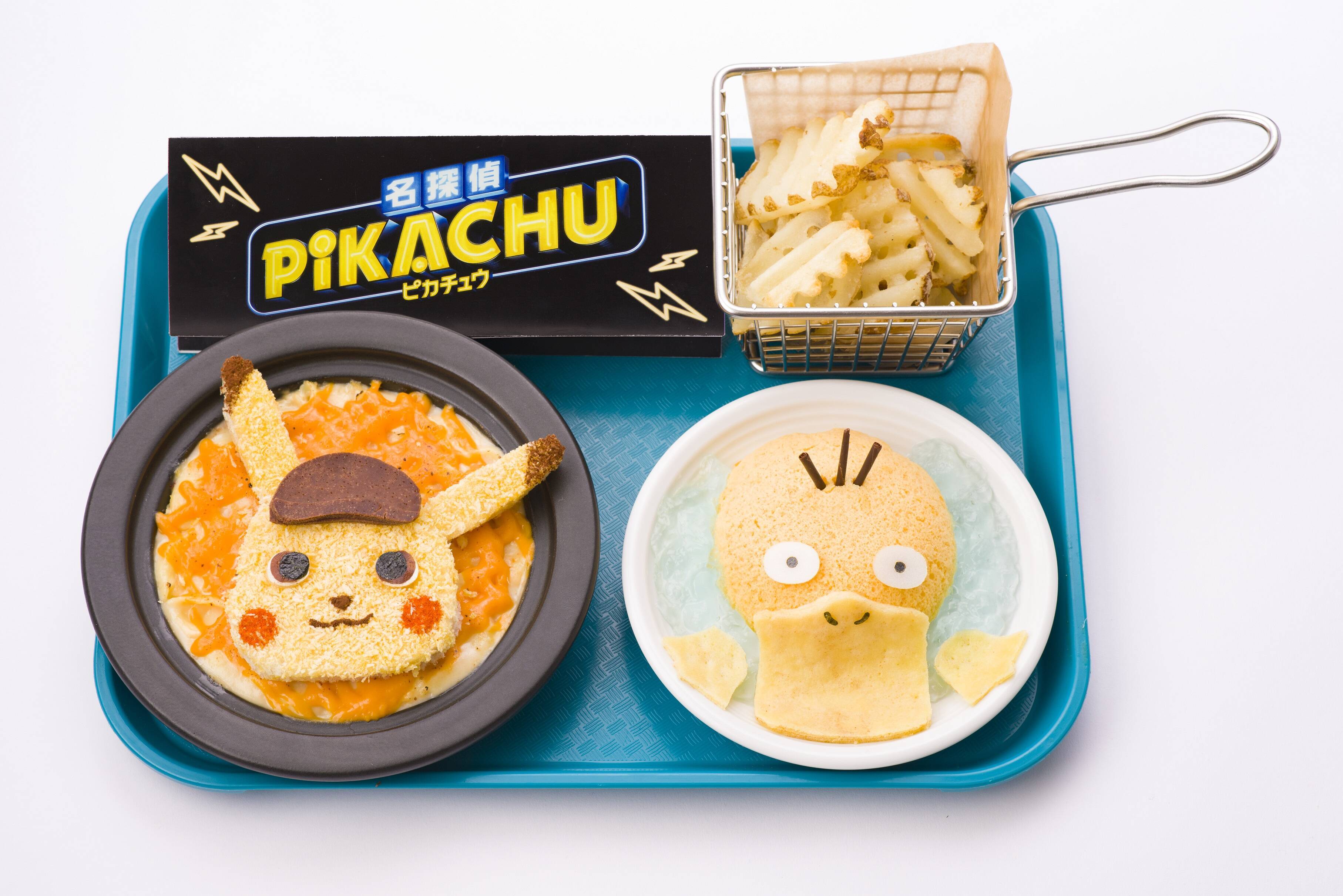 ポケモンカフェに映画 名探偵ピカチュウ 限定メニューが登場 探偵姿のピカチュウや水に浮くコダックまで再現されちゃってます 19年4月27日 エキサイトニュース