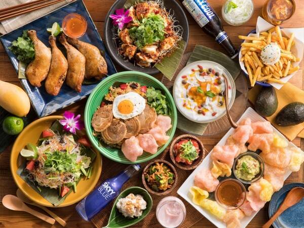 横浜に アジアのナイトマーケット をイメージしたビアガーデンがオープン タピオカドリンクも充実でノンアル派でも楽しめそうです 19年5月13日 エキサイトニュース