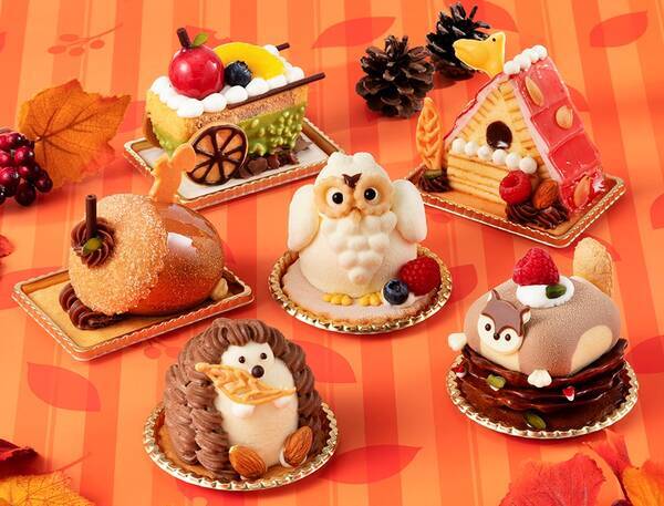 ユーハイムのケーキに森の動物たちが登場したよ モモンガ ハリネズミ ふくろうが可愛すぎて食べられないぃぃい 19年9月2日 エキサイトニュース