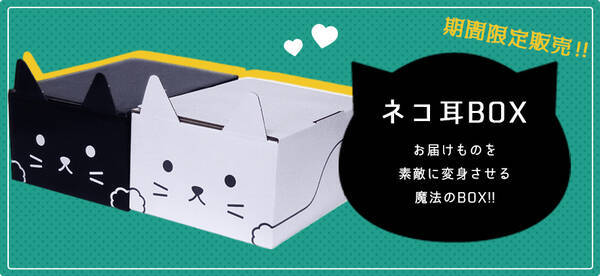 クロネコヤマトの ネコ耳box がかわいい 黒ネコはもちろん白ネコバージョンもあるよ 年7月30日 エキサイトニュース