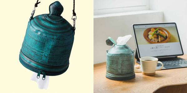 お寺の鐘からティッシュが出てくる フェリシモおてらぶの 梵鐘 ぼんしょう ロールペーパーホルダー がインパクト大 2021年5月28日 エキサイトニュース