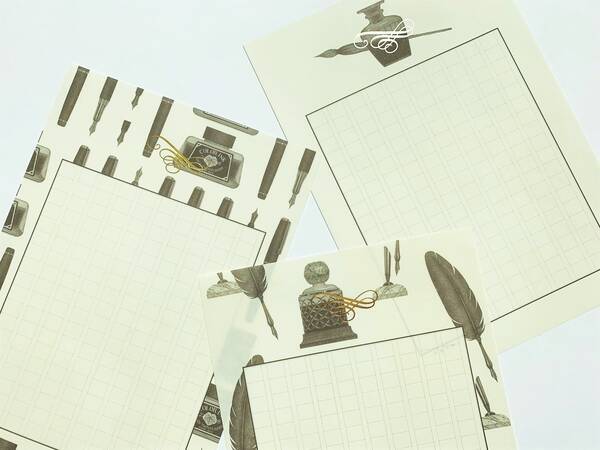 銀座蔦屋書店から変わった原稿用紙が発売 万年筆などがデザインされた 私たちの筆記具 がレトロかわいい 21年6月17日 エキサイトニュース