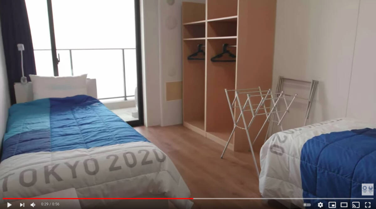 東京オリンピック選手村の部屋が公開されたよ オリンピックのテーマカラーを意識したインテリアも 21年6月30日 エキサイトニュース