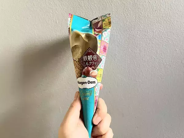 ひと口で脳内が中国茶専門店に！セブン-イレブン限定のハーゲンダッツ新作「クリーミーコーン 鉄観音ミルクティー」が規格外のおいしさです