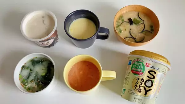 【検証】「まるごとSOYカスピ海ヨーグルト」をスープにちょい足しすると、あらびっくり！一番おいしい組み合わせを探してみた