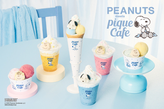 クレープの上でスヤスヤ眠るスヌーピーにきゅん❣️ピケカフェの期間限定フェア「PEANUTS meets GELATO PIQUE CAFE」が最高な予感！